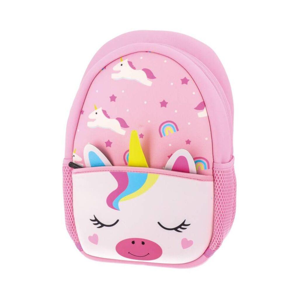 Ranac za vrtić Foamy Unicorn, 21 x 9.5 x 30 cm, Roze