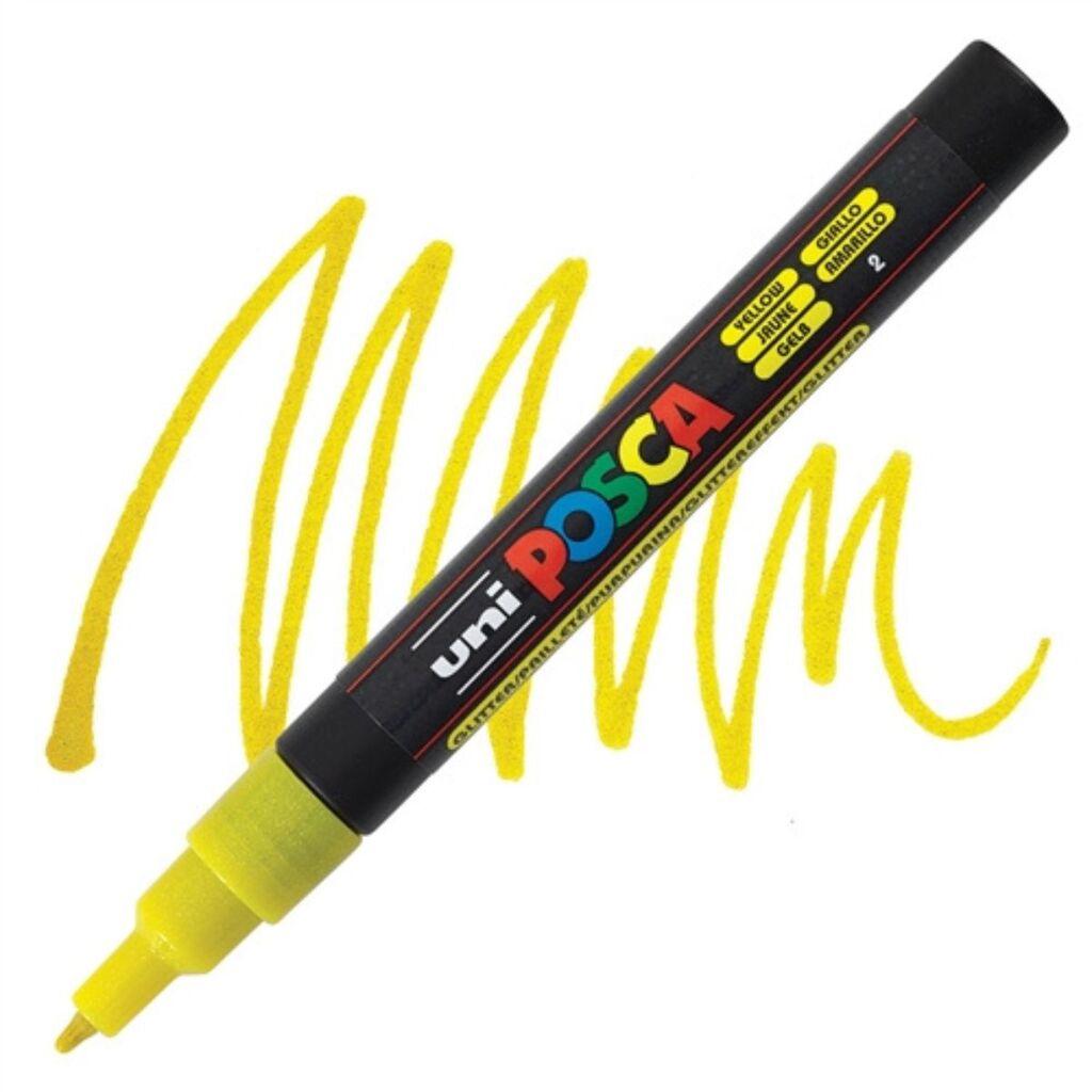 Posca Marker Uni PC-3ML, Žuti