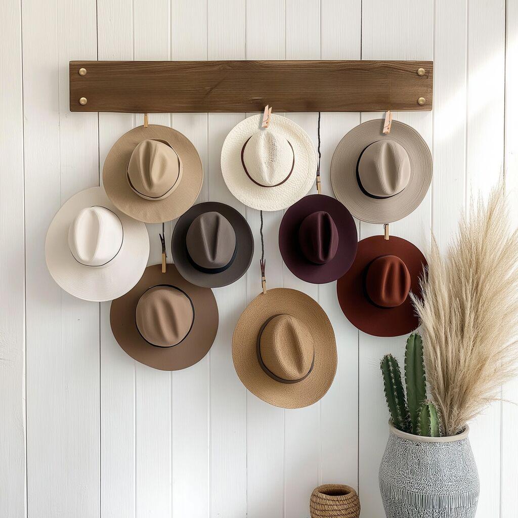 Hanah Home Zidna polica Raf288, Braon