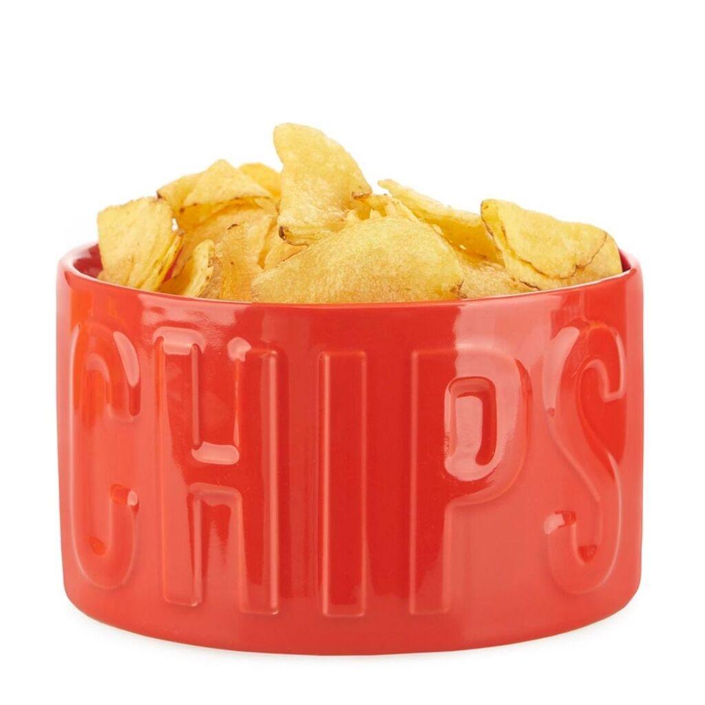 Činija za čips, Crvena