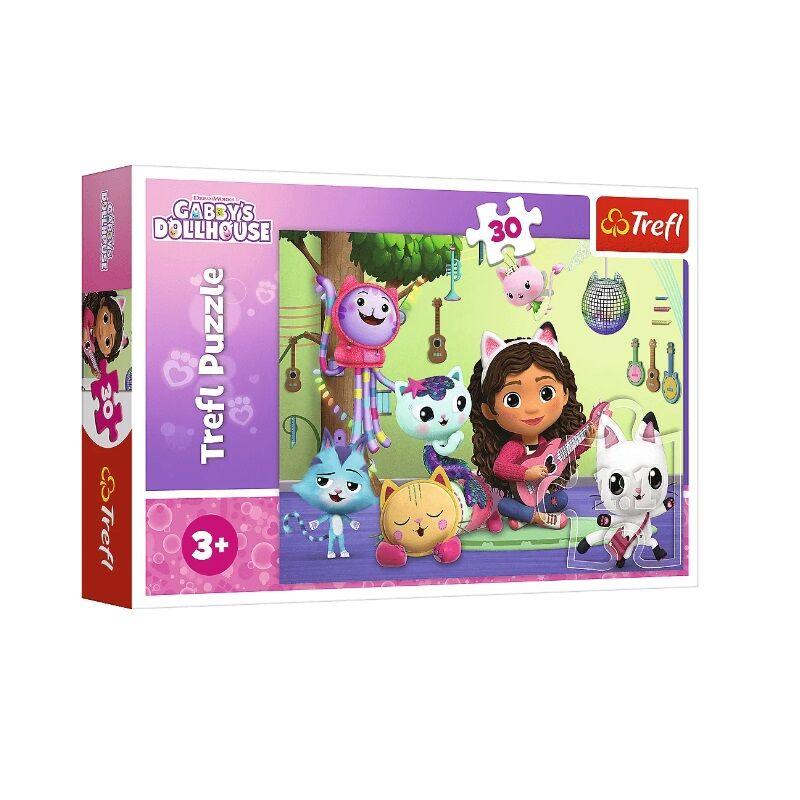 Trefl Slagalica Gabby's Dollhouse, 30 delova