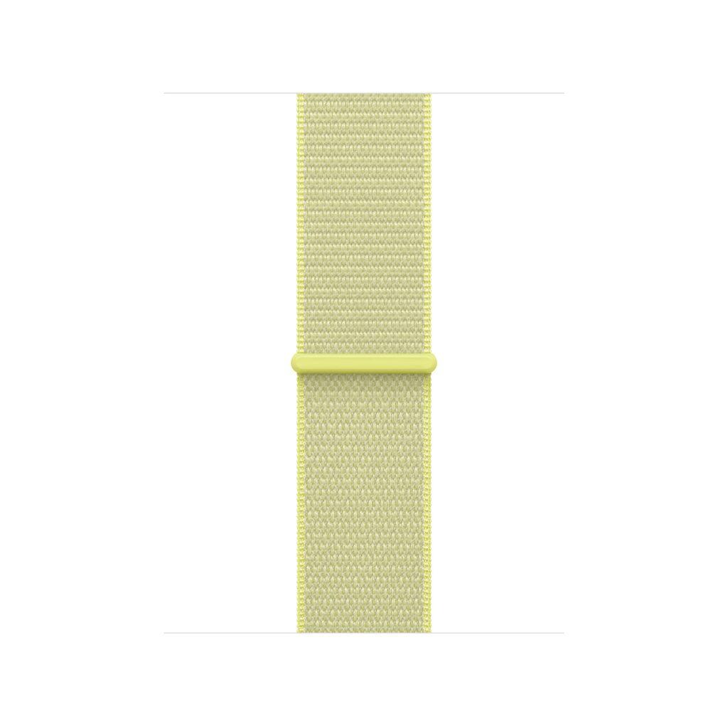 Apple Narukvica za sat Sport Loop, 40 mm, Neon Yellow