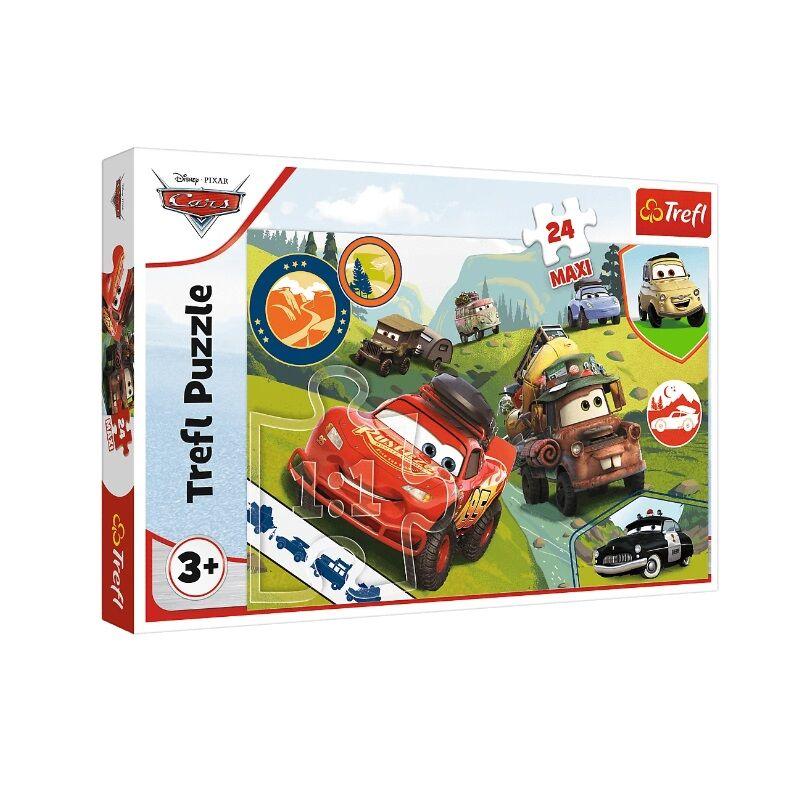 Trefl Slagalica Cars, 24 dela