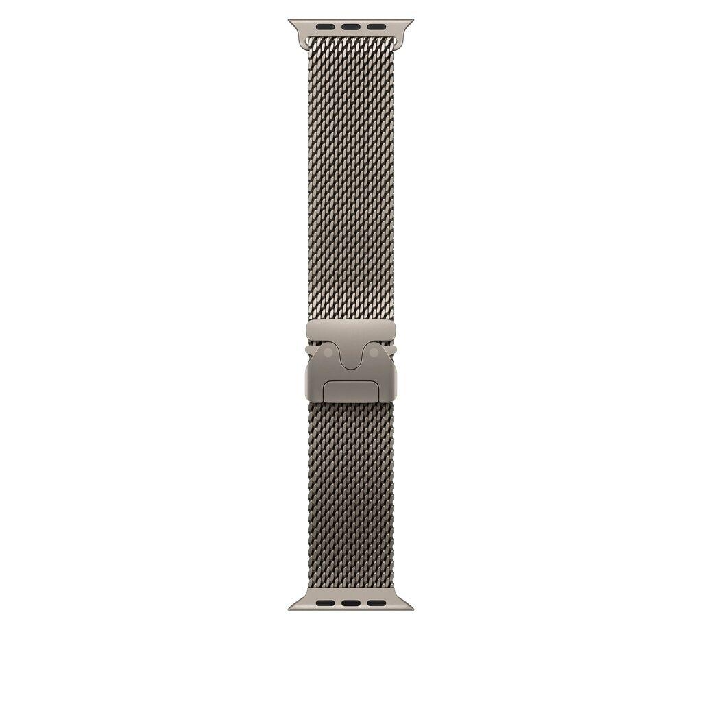 Apple Narukvica za sat Milanese Loop, 49 mm, Natural Titanium, Large