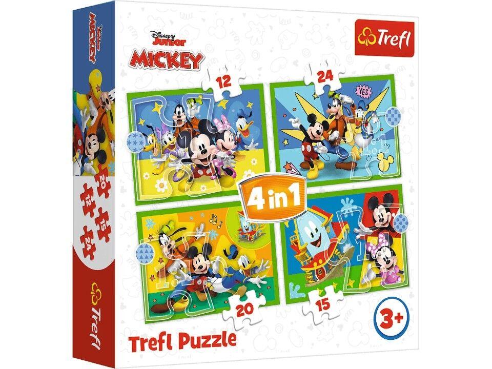 Trefl Set slagalica Disney, 4 komada, 71 deo
