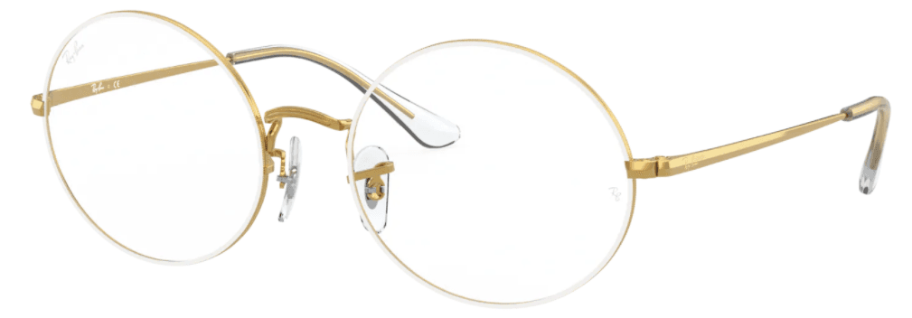 Ray-Ban Okvir za naočare 0RX1970V 3104 51, Ženski, Zlatne boje