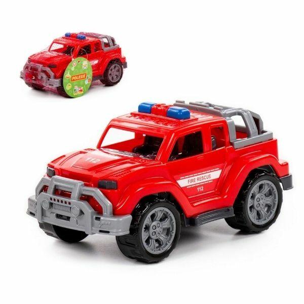 Polesie Igračka Vatrogasni džip, Crvena