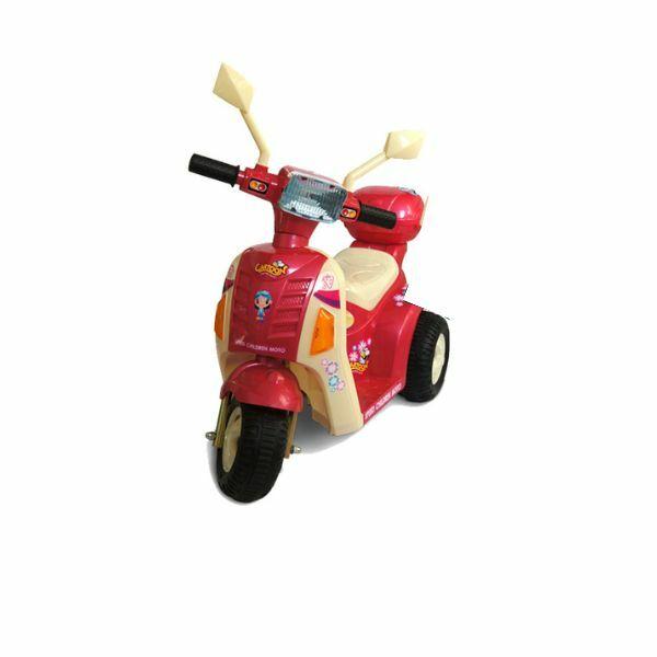 Dečiji motor na akumulator, Crveni