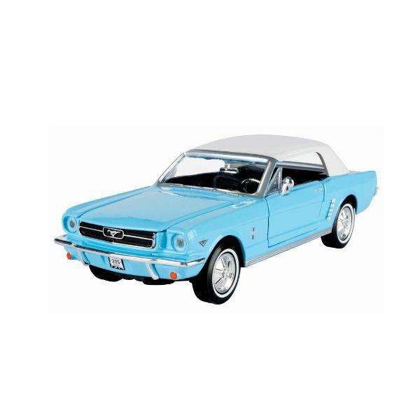 Motor Max Metalni model automobila Ford mustang hard top - James Bond, 1:24, Svetloplavi