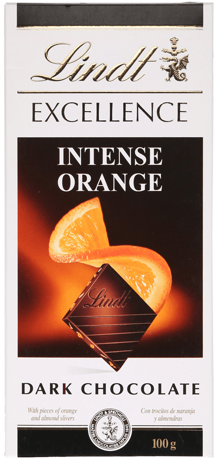 Lindt Čokolada Excellence Dark Narandža, 100g