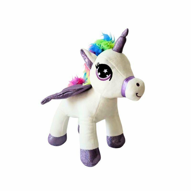 Plišana igračka Unicorn 218af019-b,  27cm, Beli