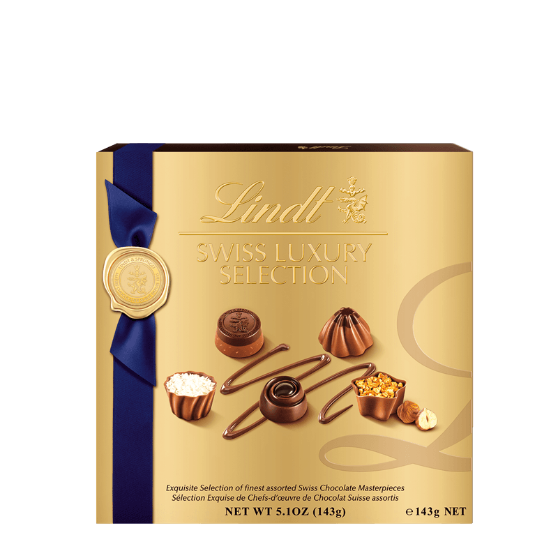 Lindt Bombonjera Swiss Luxury Selection, 143g