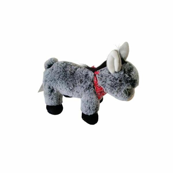 Plišana igračka Magarac, 25cm, Sivi