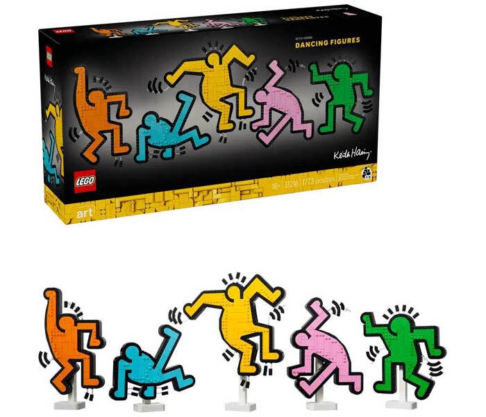 Lego igračke Kit Haring - plešuće figure 18G+