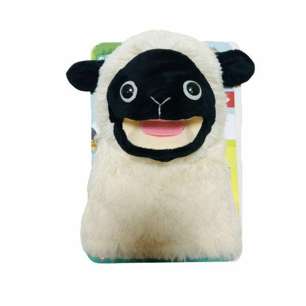 Plišana igračka za ruku Ovca koja peva, Bela