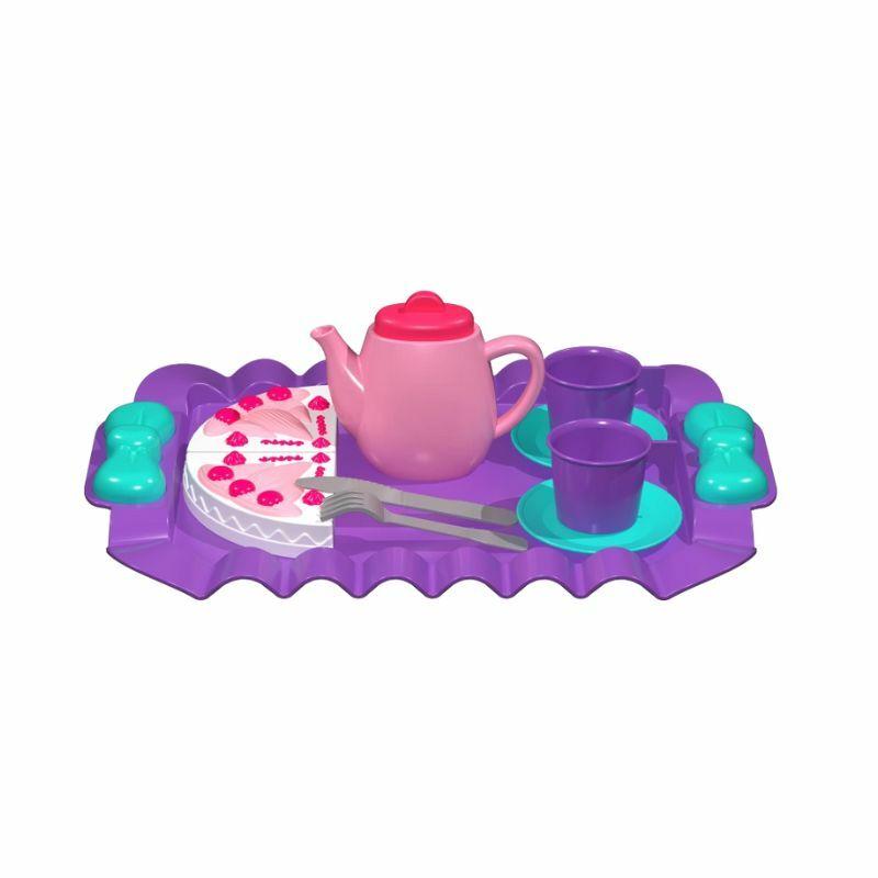 Igračka Set za čaj, Ljubičasti