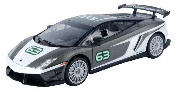 Motor Max Metalni model automobila GT Racing Lamborghini Gallardo lp560-4 Super trofeo, 1:24. Sivi
