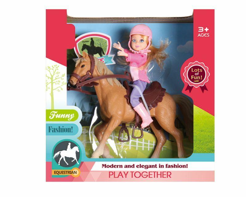Equestrian Igračka Konj sa devojčicom