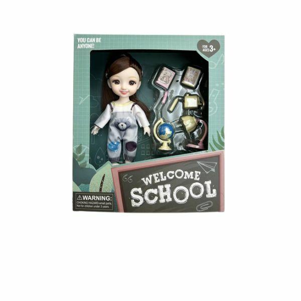 Lutka sa školskim priborom