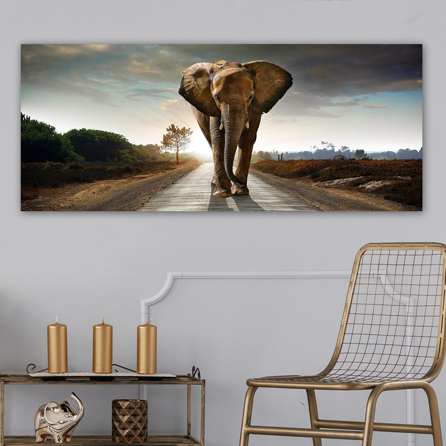 Wallity Slika na platnu 50x120cm