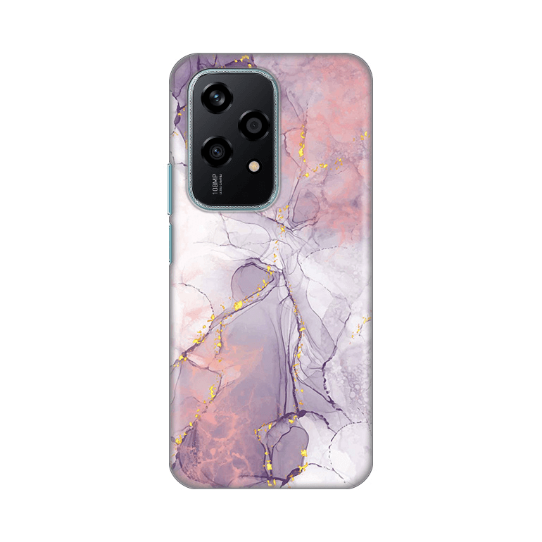 Maska za mobilni telefon Honor 200 Lite MARBLE PRINT, Roze