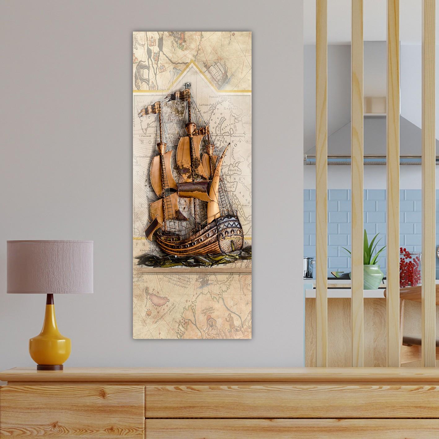 Wallity Slika na platnu 30x80cm