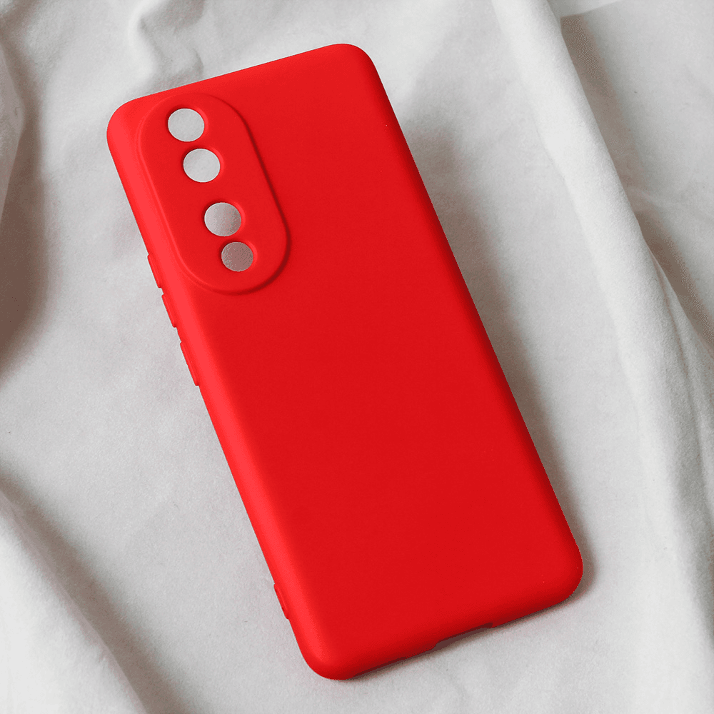 Maska za mobilni telefon Honor 90 TERACELL SOFT VELVET, Crvena