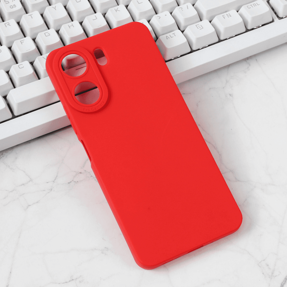Maska za mobilni telefon Xiaomi Redmi 13C Pro CAMERA, Crvena