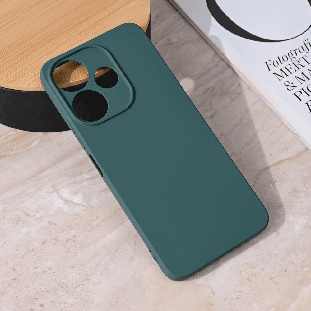Maska za mobilni telefon Xiaomi Redmi 13 TERACELL GIULIETTA MAT, Zelena