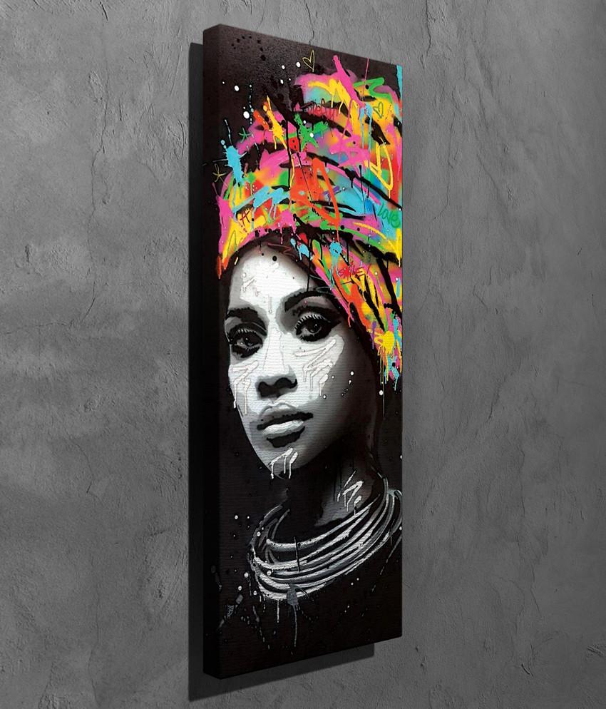 Wallity Slika na platnu 30x80cm