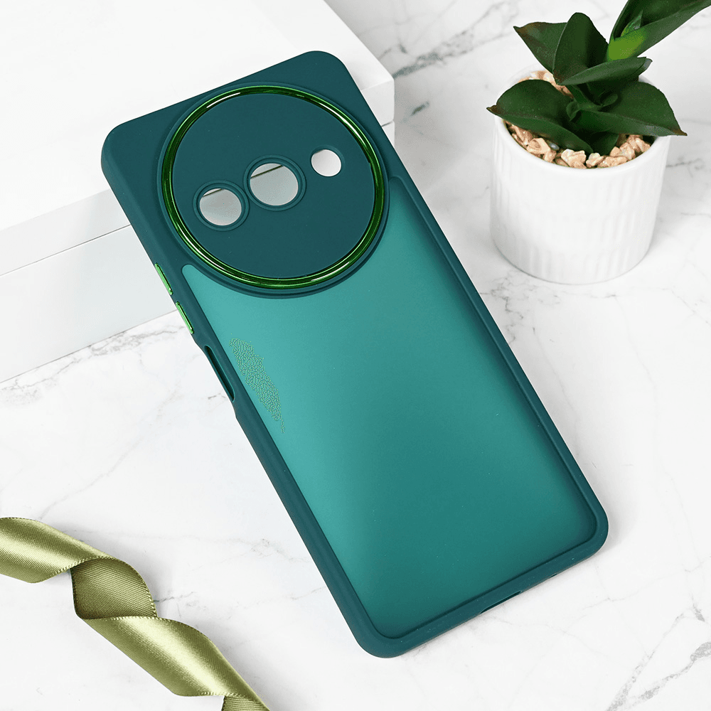 Maska za mobilni telefon Xiaomi Redmi A3 SHINING CAMERA, Tamnozelena