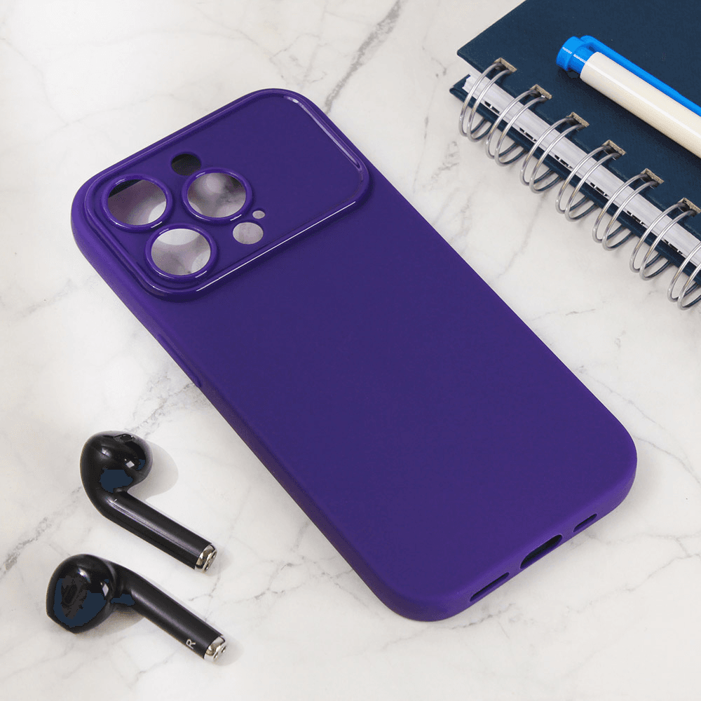 Maska za mobilni telefon iPhone 15 Pro TPU, Ljubičasta