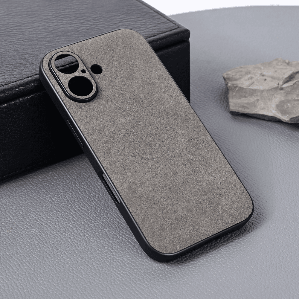 Maska za mobilni telefon iPhone 16 OLGE, Siva