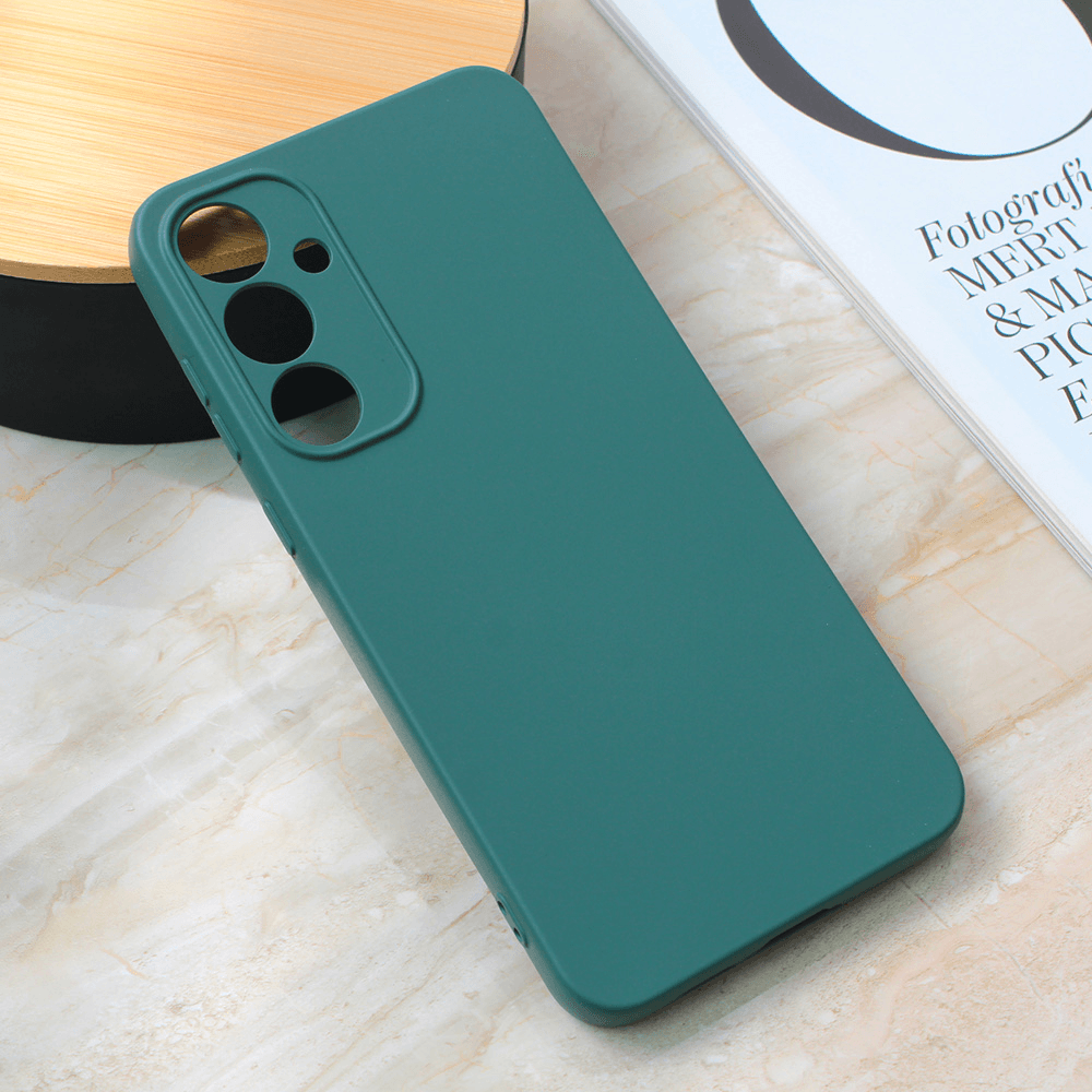 Maska za mobilni telefon Samsung Galaxy A55 5G TERACELL GIULIETTA MAT, Zelena
