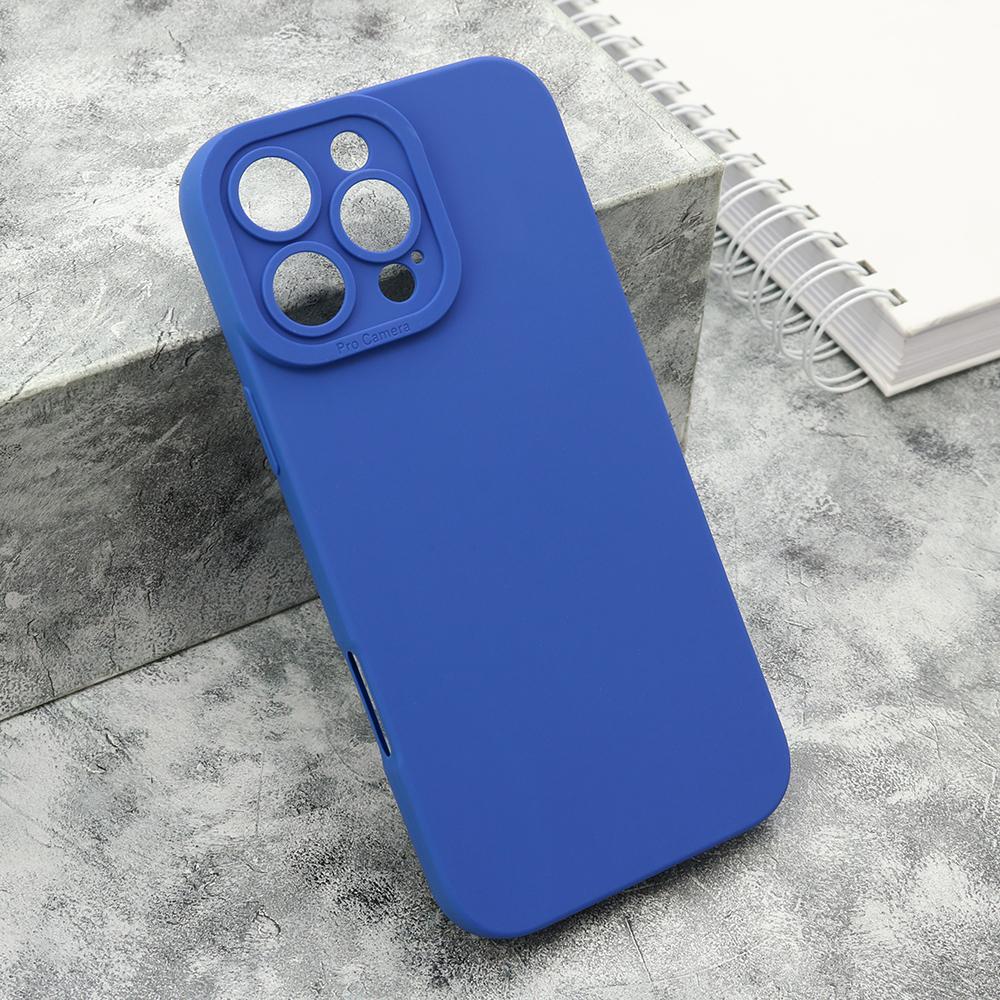 Maska za mobilni telefon iPhone 16 Pro Max Pro CAMERA, Tamnoplava