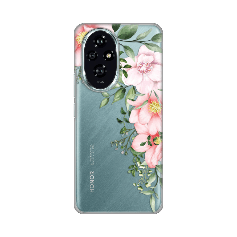Maska za mobilni telefon Honor 200 GENTLE ROSE PATTERN PRINT SKIN