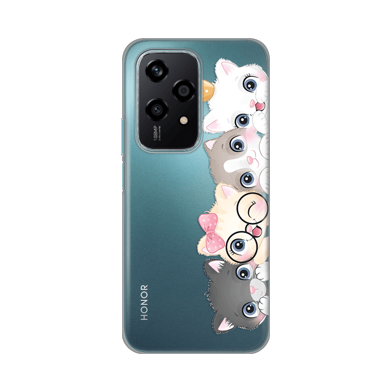Maska za mobilni telefon Honor 200 Lite CATS PRINT SKIN