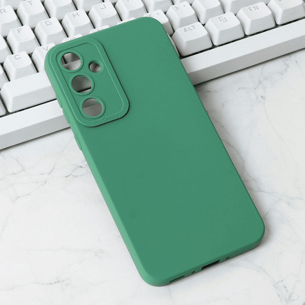 Maska za mobilni telefon Samsung Galaxy A35 5G Pro CAMERA, Zelena