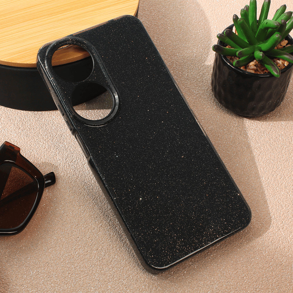 Maska za mobilni telefon Honor X7b SPARKLE DUST, Crna