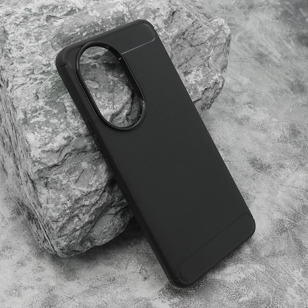 Maska za mobilni telefon Honor 200 BRUSHED, Crna