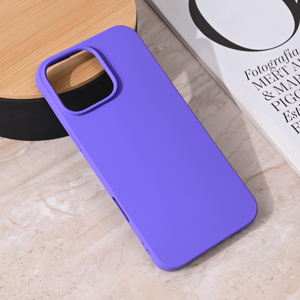 Maska za mobilni telefon iPhone 16 Pro Max TERACELL GIULIETTA MAT, Ljubičasta