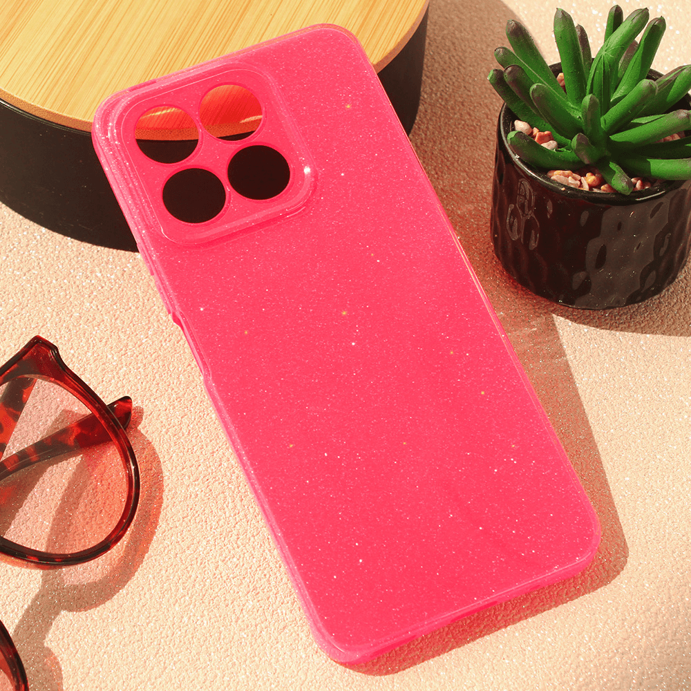 Maska za mobilni telefon Honor X8a SPARKLE DUST, Roze