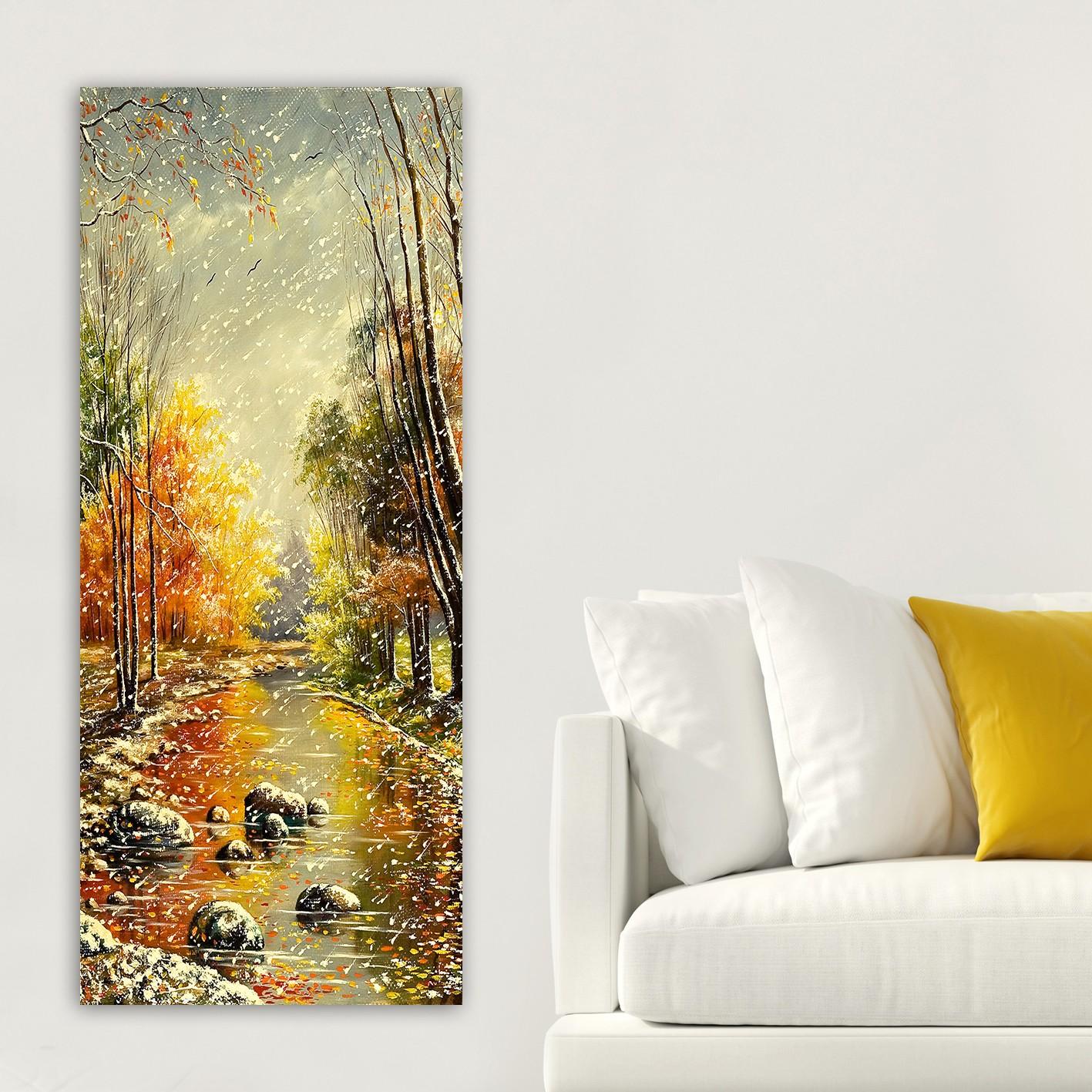 Wallity Slika na platnu 50x120cm