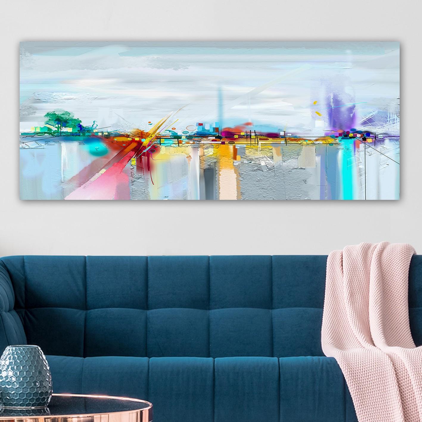 Wallity Slika na platnu 50x120cm