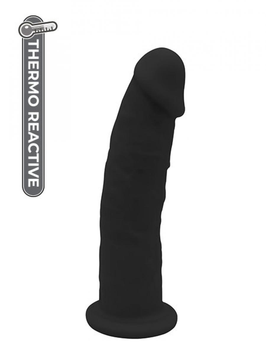 DREAMTOYS Dildo Termoreaktivni, Crni