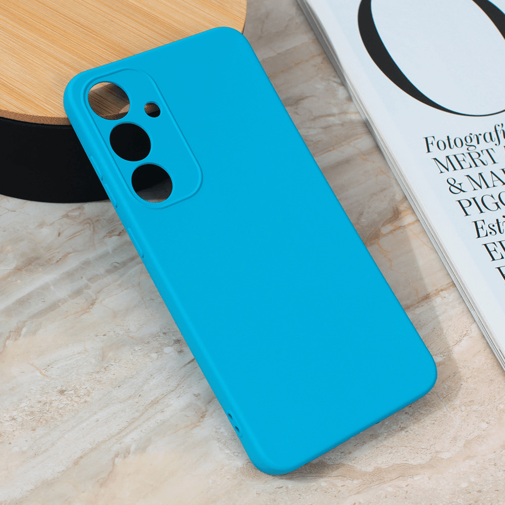 Maska za mobilni telefon Samsung Galaxy S24 Plus TERACELL GIULIETTA MAT, Svetloplava