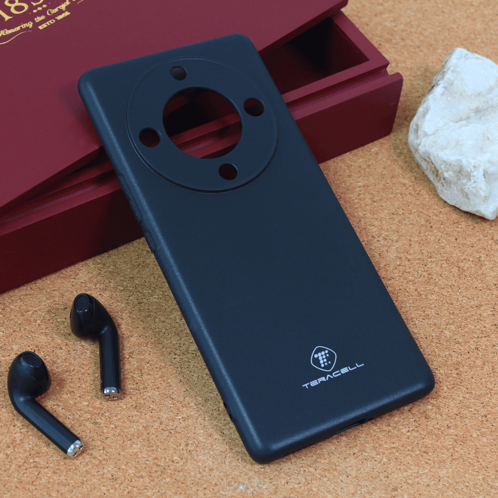Maska za mobilni telefon Honor Magic 5 Lite MAT TERACELL SKIN, Crna