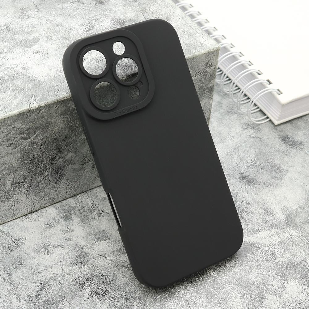 Maska za mobilni telefon iPhone 16 Pro Pro CAMERA, Crna