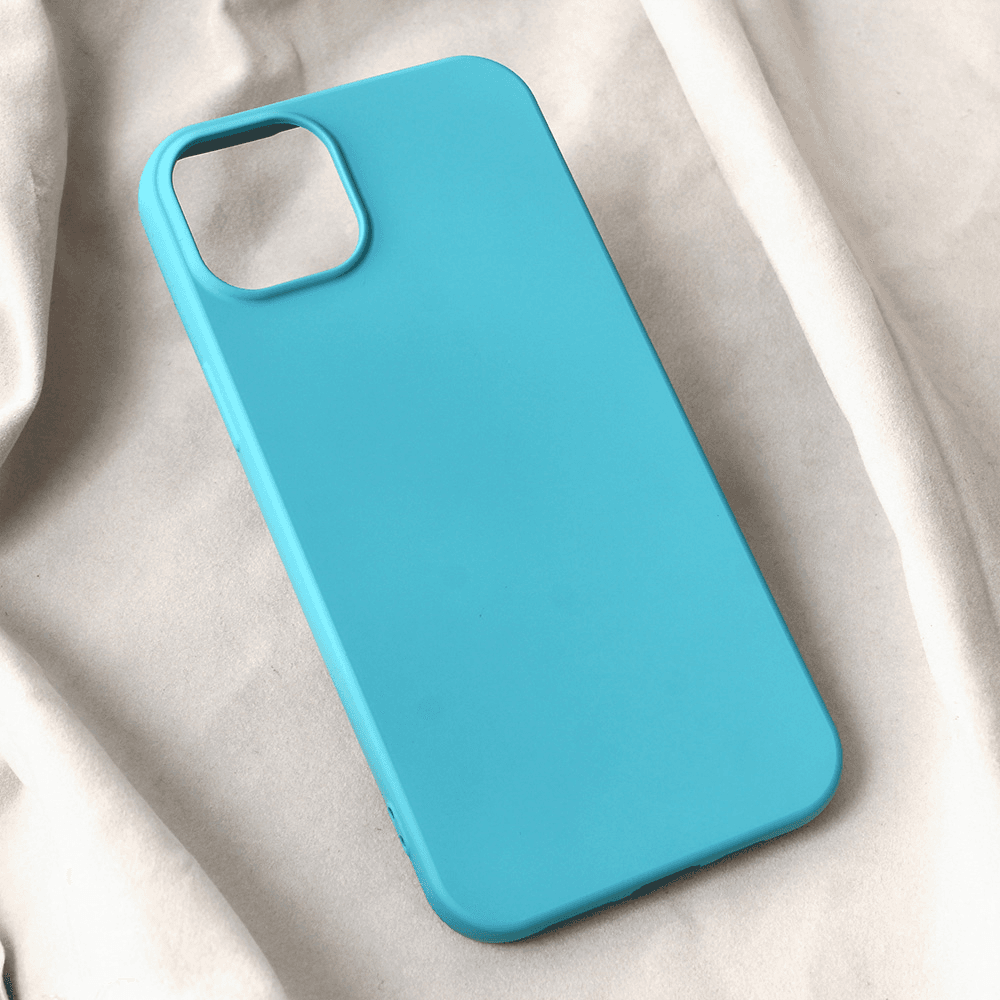 Maska za mobilni telefon iPhone 15 Plus TERACELL SOFT VELVET, Menta