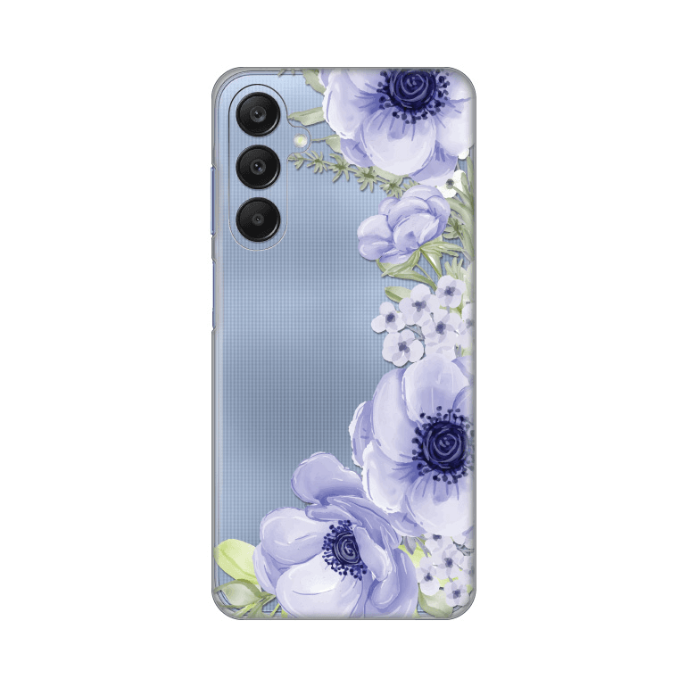 Maska za mobilni telefon Samsung Galaxy A25 5G BLUE ROSES PRINT SKIN